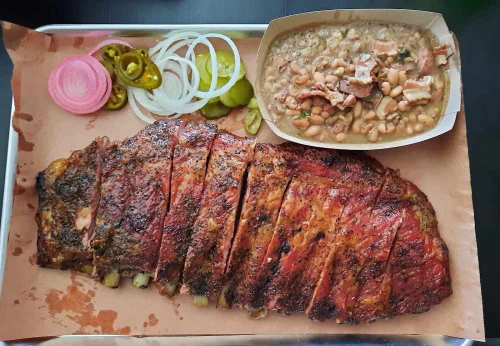Ribs and Cowboy Beans